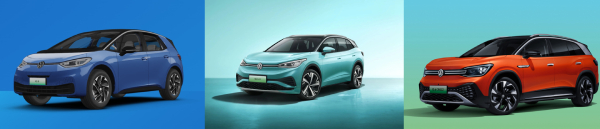 Volkswagen ID Family electric vehicles
